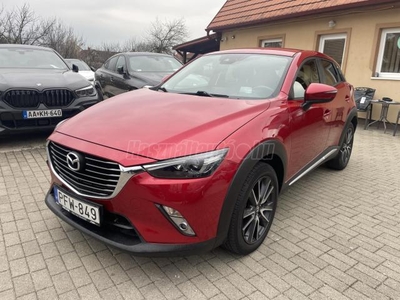 MAZDA CX-3 2.0i Revolution Top/HUD/Holttérfigyelő/Ülésfűtés/Navi/Tol.kamera/Bőr/Mo.-i