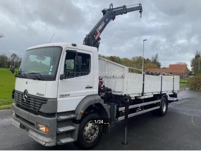 MERCEDES-BENZ ATEGO 1923 Darus HIAB Platós + HF