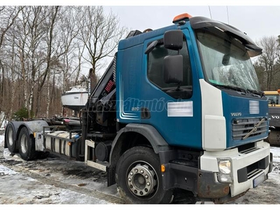 VOLVO FE320 darus HIAB XS166 E-5 HIPRO multiliftes HIAB