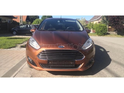 FORD FIESTA 1.5 TDCi Titanium TEMPOMAT.DIGITKLÍMA.FÉLBŐR.2xÜLÉSFŰTÉS.AutópályásKM