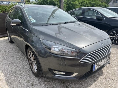 FORD FOCUS 1.5 TDCI Titanium S S Powershift ÁFÁS! Magyarországi! 1. Tulajdonostól! Végig szervizelt! Gyári fényezésű!