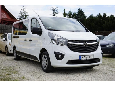 OPEL VIVARO 1.6 CDTI L2H1 2.9t Start-Stop Euro 6 9 szem. MO-I! 1 TULAJ! VÉGIG SZ.KÖNYV! GYÁRI FÉNY! GYÁRI ÁLLÓFŰTÉS!