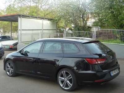 SEAT LEON ST 2.0 TDI FR Start&Stop DSG Euro 6 SZERVIZKÖNYV-NAVIGÁCIÓ-TEMPOMAT-ÜLÉSFŰTÉS-DIGITÁLIS KLÍMA-164.800KM