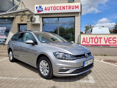 VOLKSWAGEN GOLF VII Variant 1.6 TDI BMT SCR Comfortline DSG MAGYAR-1 TULAJ-VEZETETT SZERVIZMÚLT-TÁV.TARTÓ TEMPOMAT-77000KM