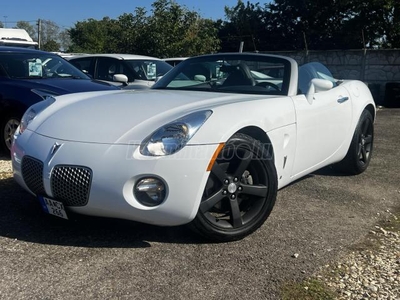 PONTIAC SOLSTICE Cabrio 2.4 / MANUÁL / KLÍMA / MULTIKORMÁNY / BŐR / RITKASÁG!!