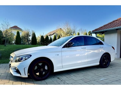 MERCEDES-AMG C 43 4Matic 9G-TRONIC Magyar..360-fokos kam..KeylessGo.39-e km..Panoráma tető.Bőr szellőztetés