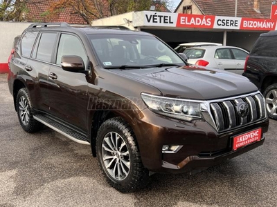 TOYOTA LAND CRUISER Prado 2.8 D-4D Executive (Automata) Magyarországi Barnametál Vonóhorog Megkímélt!