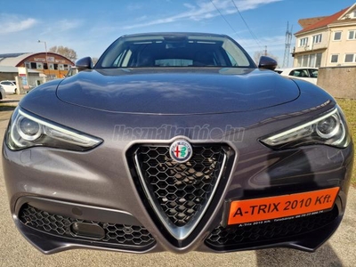 ALFA ROMEO STELVIO 2.2 D Super Q4 (Automata) SÉRÜLÉSMENTES-FULL SZERVIZKÖNYV-KORMÁNY ÜLÉSFŰTÉS-MEMORIÁS FÉLBŐR ÜLÉS :-)