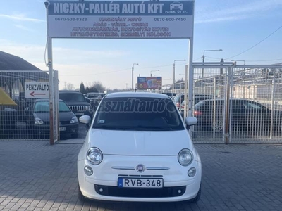 FIAT 500 1.2 8V Sport /16' ALUFELNI /MEGKÍMÉLT ÁLLAPOT /BŐR BELSŐ!