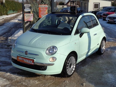 FIAT 500C 1.2 8V Lounge 54eKM TOLATÓRADAR BLUE&ME KIHANGOSÍTÓ FRISS MŰSZAKI