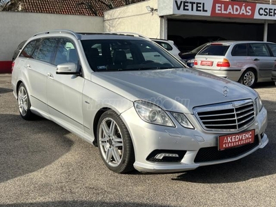 MERCEDES-BENZ E-OSZTÁLY E 350 CDI T 4MATIC BlueEFFICIENCY Avantgarde (Automata) AMG. bőr. napfénytető. mélyen ár alatt. alkalmi vétel!