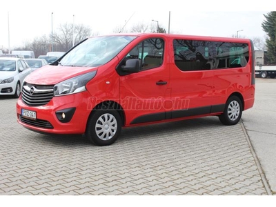 OPEL VIVARO 1.6 CDTI L2H1 2.9t Start-Stop Euro 6 9FŐ/LONG/TETŐKLÍMA/ MAGYAR/1.TULAJ/ NAVI/T.RADAR/TEMPOMAT/HOROG/ GAR.KM/ÁFÁS