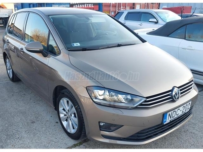 VOLKSWAGEN GOLF SPORTSVAN 1.4 TSI BMT Highline 150 LE MOTOR. MAGAS FELSZERELTSÉG. SÉRÜLÉSMENTES. SZÁMLÁVAL IG. SZERVIZTÖRTÉNET