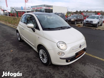 Fiat 500 1.2 8V Lounge Gyöngyházfehér Metál!!!...