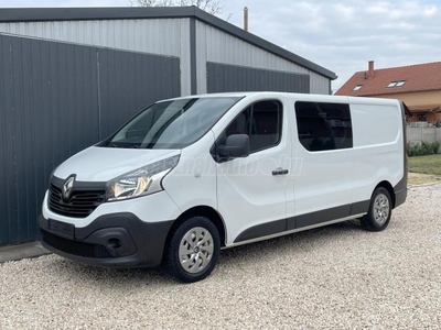 RENAULT TRAFIC 1.6 dCi 95 L2H1 2,9t Business S&S 6-SZEMÉLYES HOSSZITOTT KIVITEL .1-TULAJDONOS! KLIMÁS!