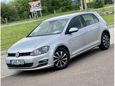 VOLKSWAGEN GOLF VII 1.6 TDI BMT Trendline Magyarországi gépkocsi. Friss műszaki vizsgával!