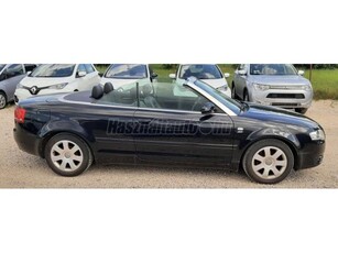 AUDI A4 CABRIO 2.0 PD TDI DPF Teljes bőrbelső. Ülésfűtés. Digitális klíma. Szervizkönyv. 177.000.km