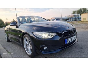 BMW 420d M SPORT CABRIO FULL SPORT BŐR ÜLÉSEK M 18-AS FELNIK HEADUP