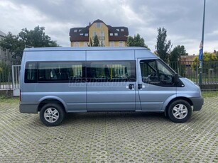 FORD TRANSIT 2.4 TDCi 350 Jumbo EL 9 személyes mikrobusz. magyarországi. kétzónás klímával