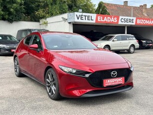 MAZDA 3 Hatchback 2.0 e-Skyactiv Plus (Automata) M.o.-i. Xenon HUD Távtartó Carplay Navi PDC Kamera Újszerű!