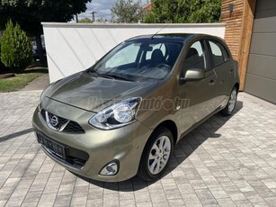 NISSAN MICRA 1.2 Tekna Navi. Téligumi. üvegtető!