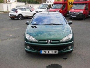 PEUGEOT 206 CC 2.0 Roland Garros 2. tulajdonos. garantált km futás. márkakereskedésből!