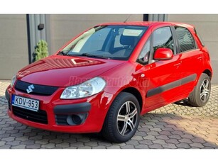 SUZUKI SX4 1.5 GC AC FRISS KLÍMA SZERVÍZ. GARANCIÁS. HAZAI VÁSÁRLÁS.NAGYON SZÉP TŰZPIROS. KRÓM ALUFEL