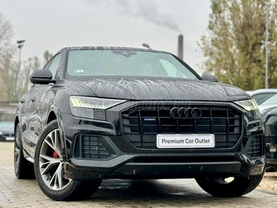 AUDI Q8 50 TDI quattro Tiptronic ic S-LINE. Mátrix LED. napfénytető. egyedi bőr belső. 57e km. Beszámítás!