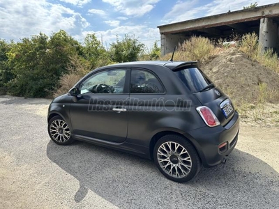 FIAT 500 0.9 TwinAir Turbo EGYEDI matt fekete külső