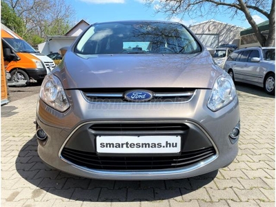 FORD C-MAX 1.0 EcoBoost Titanium ÜLÉSFŰTÉS.KLÍMA.16-os ALUFELNI.TOLATÓRADAR/FRISS SZERVIZ.KITŰNŐ ÁLLAPOT