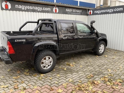 ISUZU D-MAX 2.5 D Crew L Mo-i . Első tulaj . Bukócső .Gallytörő . Vonóhorog. Tolatókamera