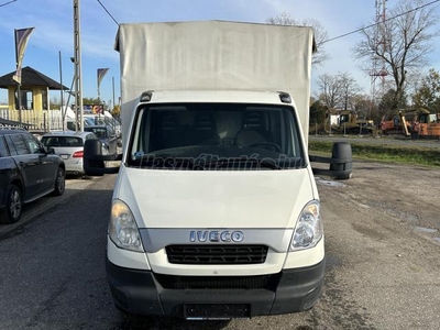 IVECO 35 DailyC 15 4100 (Automata) 4350 tengelytáv. erősített. 5.2 méteres plató ponyva. klíma