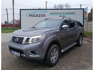 NISSAN NAVARA 2.3 dCi 190 Double N-Connecta (Automata) Magyarországi! ÁFÁS! Végig vezetett szervizkönyves! 3.5T horog!