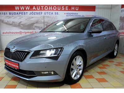 SKODA SUPERB Combi 2.0 TDI SCR Style DSG 5.818.000 + Áfa! BŐR! 4 ÜLÉSFŰTÉS! NAVI! FRONT ASSIST! ROLO! CARPLAY!