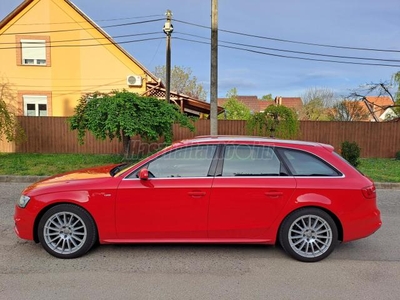 AUDI A4 Avant 2.0 TDI 3xS-line.xenon.alcantara-félbőr kárpit.ülésfűtés.távtartó tempomat.PDC.szervizkö