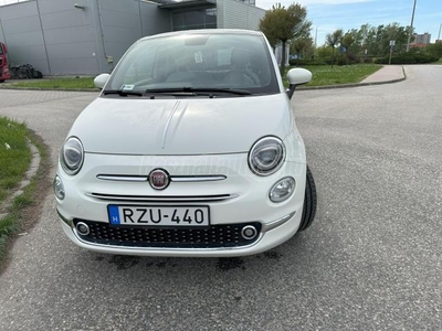 FIAT 500 1.2 8V Star Dualogic + króm. sérülés mentes. márkaszervíz!