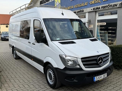 MERCEDES-BENZ SPRINTER 313 CDI 906.635.13 Maxi! Gyári 6 fős! N1 kategóriás tgk! Hosszú magas! Kitűnő állapot! Csere érd