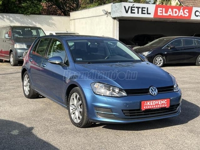 VOLKSWAGEN GOLF VII 1.4 TSI BMT Comfortline ACT Navi Ülésfűtés PDC 2zdigitklíma Bluetooth Friss Vezérlés! 150e km!