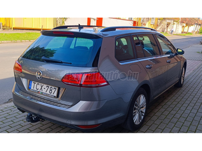 VOLKSWAGEN GOLF VII Variant 2.0 TDI BMT Comfortline DSG Euro 6 Park pilot rendszer. vonóhorog. téli kerék garnitúra. szervizelve