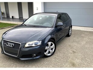 AUDI A3 2.0 TDI Attraction DPF FACELIFT!CRTDI!!SPORTBACK!///S-LINE!BŐR!FEKETE TETŐ KÁRPIT!KIFOGÁSTALAN!EGYEDI M