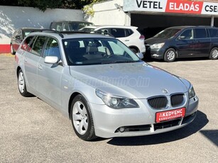 BMW 525d Touring (Automata) Xenon Panoráma Tempomat PDC Ülésfűtés Bőr Bluetooth