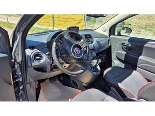 FIAT 500C 0.9 TwinAir Turbo Lounge Dualogic EU6 vezetett szervizkönyves