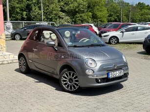 FIAT 500C 1.2 8V Lounge CABRIO 16K ÚJGUMI PDC BŐR WINDOWS KLÍMA HIFI CITY ECO EU5 130EKM PIROS TETŐ SZÉP