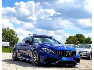 MERCEDES-AMG C 63 S 7G-TRONIC PLUS C63S/V8/HEADUP/CARBON CERAMIC FÉK/20-AS KEREKEK/2 KULCS/KEYLESSGO