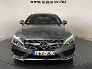 MERCEDES-BENZ C 220 d 9G-TRONIC AMG Head-Up Panoráma LED 360 Kamera márkaszervizben szervizelt