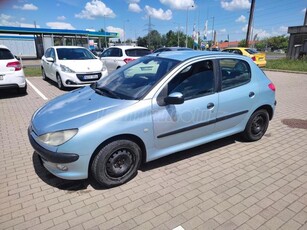 PEUGEOT 206 1.4 Look 144 e Km!. MO-I. 3 tulaj. jó műsz áll. kedvező áron