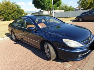 PEUGEOT 607 2.2 HDi Supreme Tiptronic konyak színű bőr. megkímélt állapot