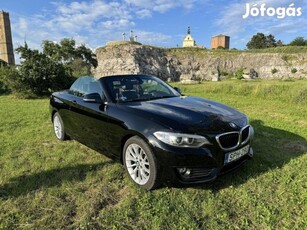 BMW 218d Luxury (Automata) Cabrio-Leinformálhat...