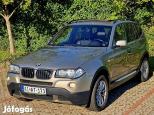 BMW X3 2.0i Panoráma Tető-Navi-Félbőr-Ülés+KORM...