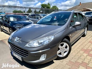 Peugeot 407 SW 1.6 HDi Premium Panoráma tető.Na...